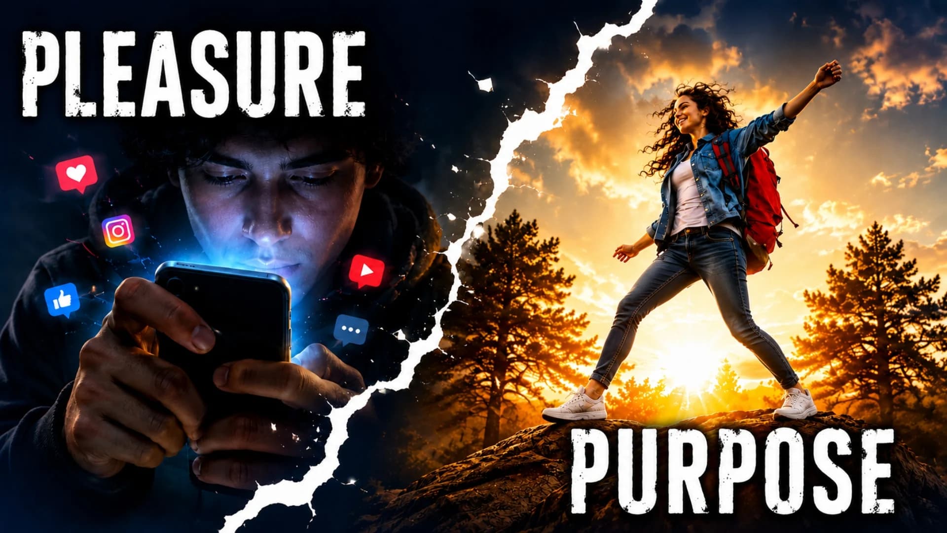 Pleasure or Purpose