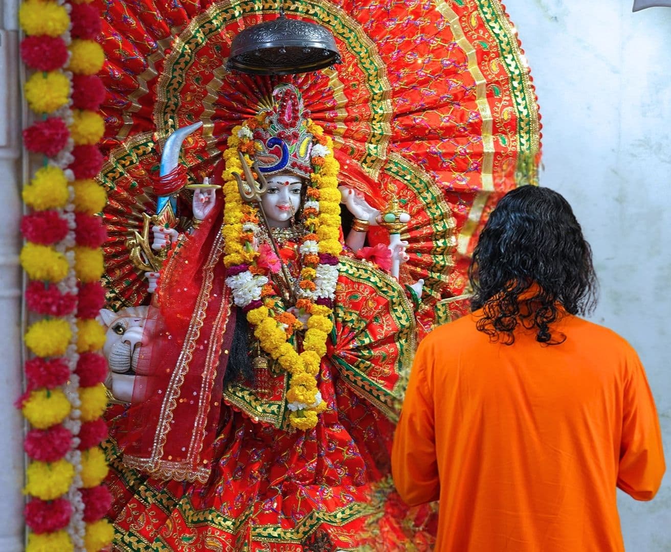 Our divine mother has loved us since endless lifetimes. As Durga she protected us, as Lakshmi she nurtured us and as Radha she filled devotion in us.