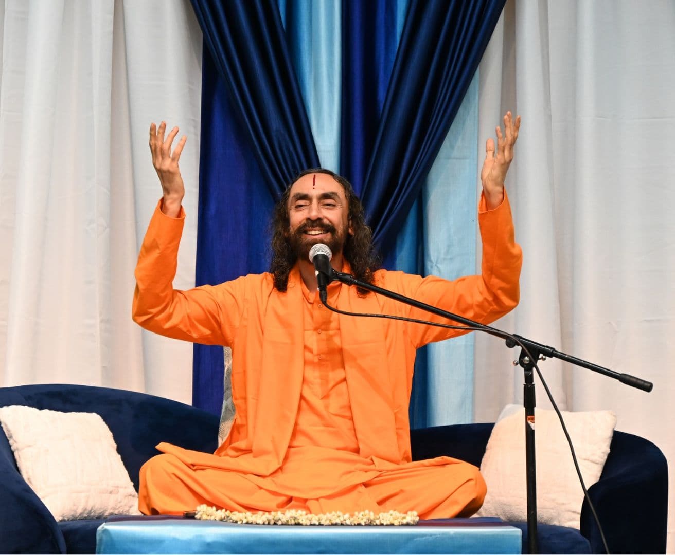 It is our ego which tells us that we are right and the other person is wrong. To become a devotee, we must let go of this ego.