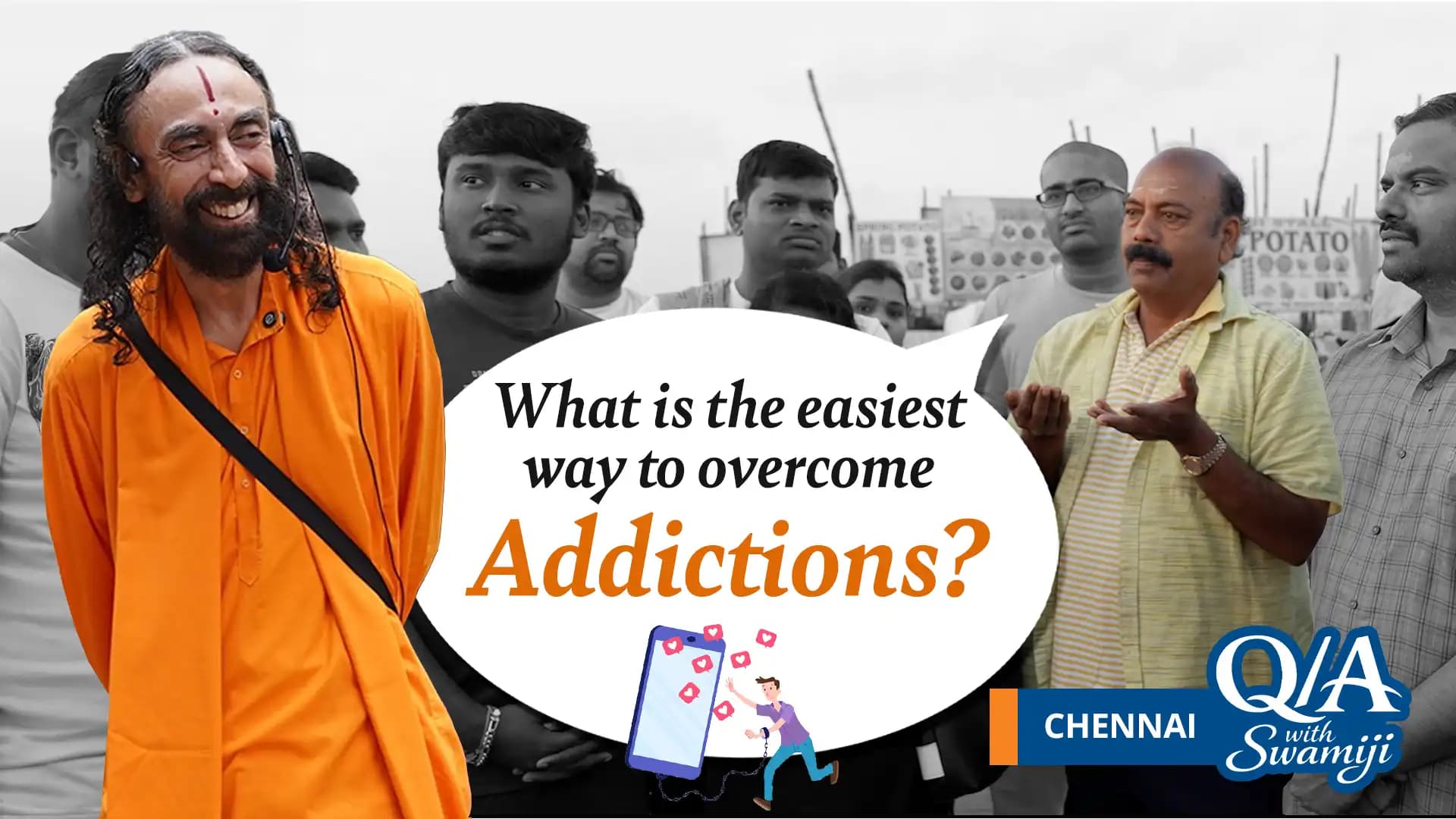 What Is The Easiest Way To Overcome Addictions? | Q&A with Swami Mukundananda