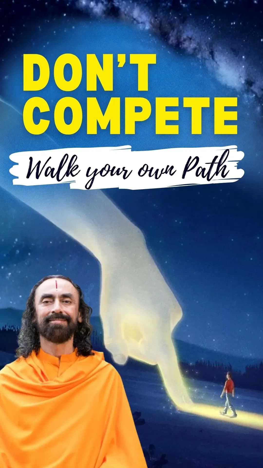 Don't Compete - Walk Your Own Path