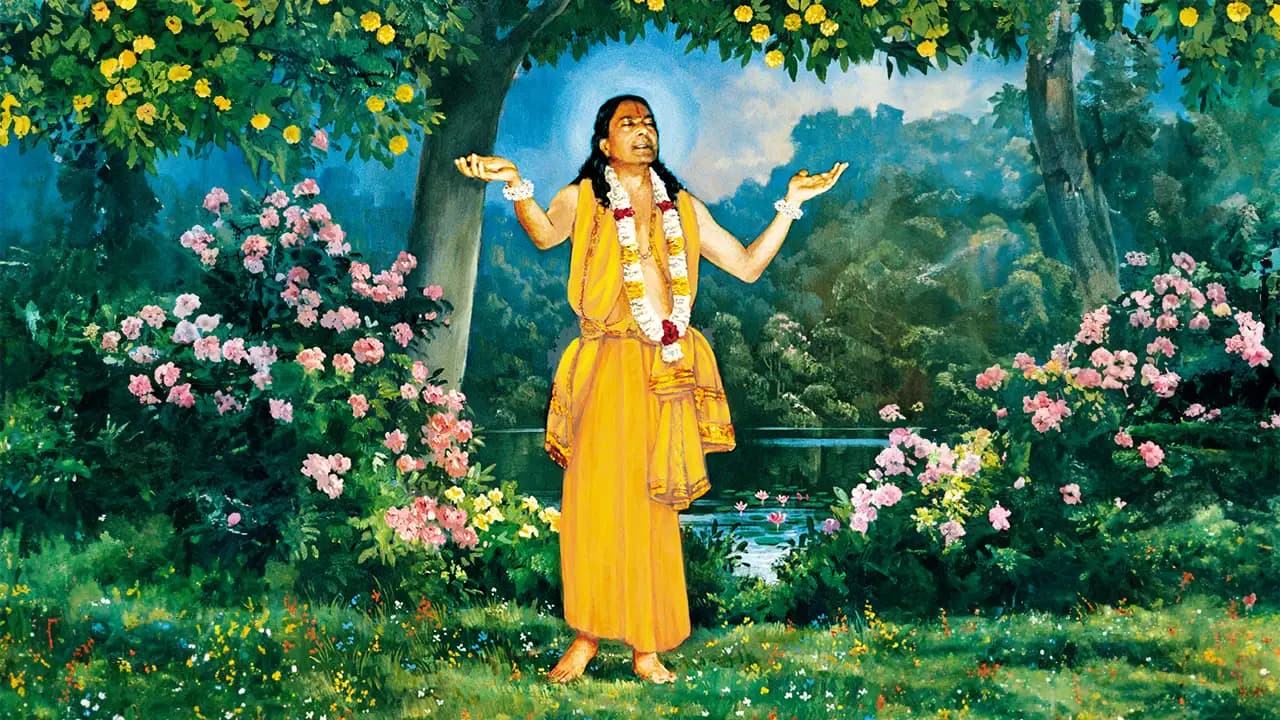 Jagadguru Shree Kripaluji Maharaj Absorption in Divine Love
